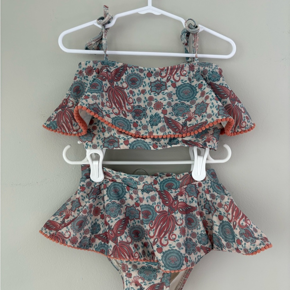NWOT Kate Quinn Floral Bikini Set